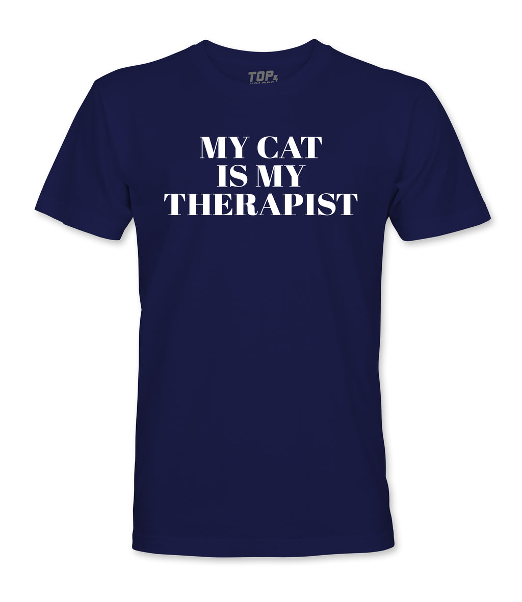 My Cat Is My Therapist T Shirt
