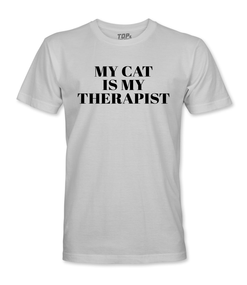 My Cat Is My Therapist T Shirt