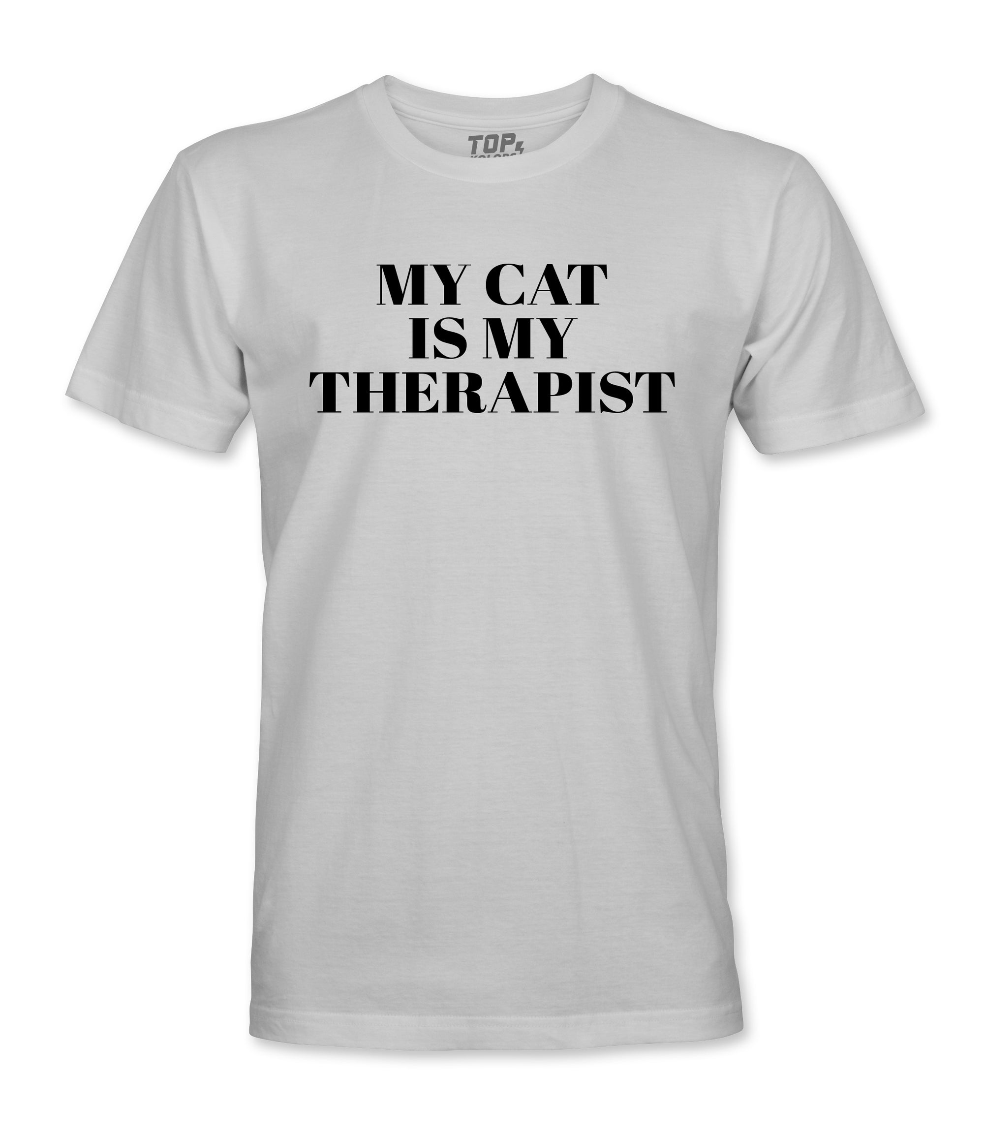 My Cat Is My Therapist T Shirt