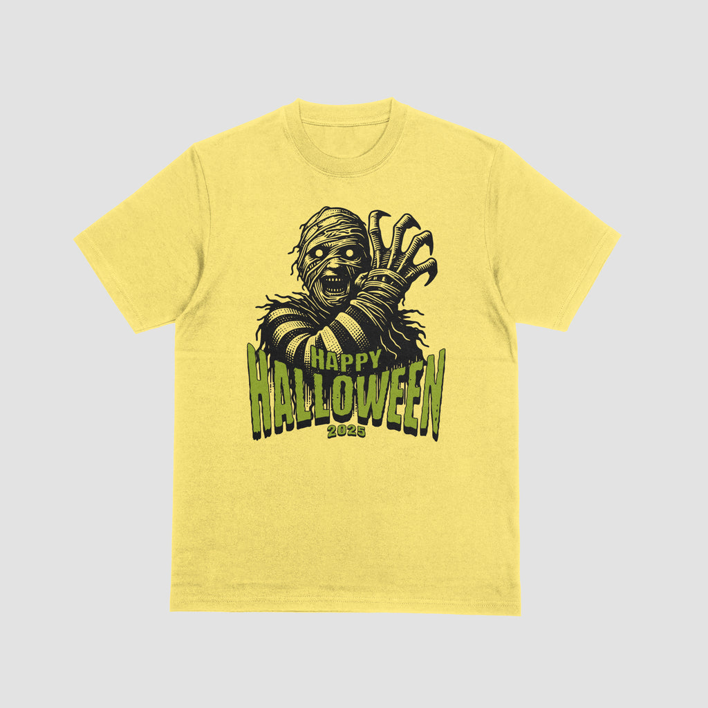 HAPPY HALLOWEEN 2025 MUMMY TEE