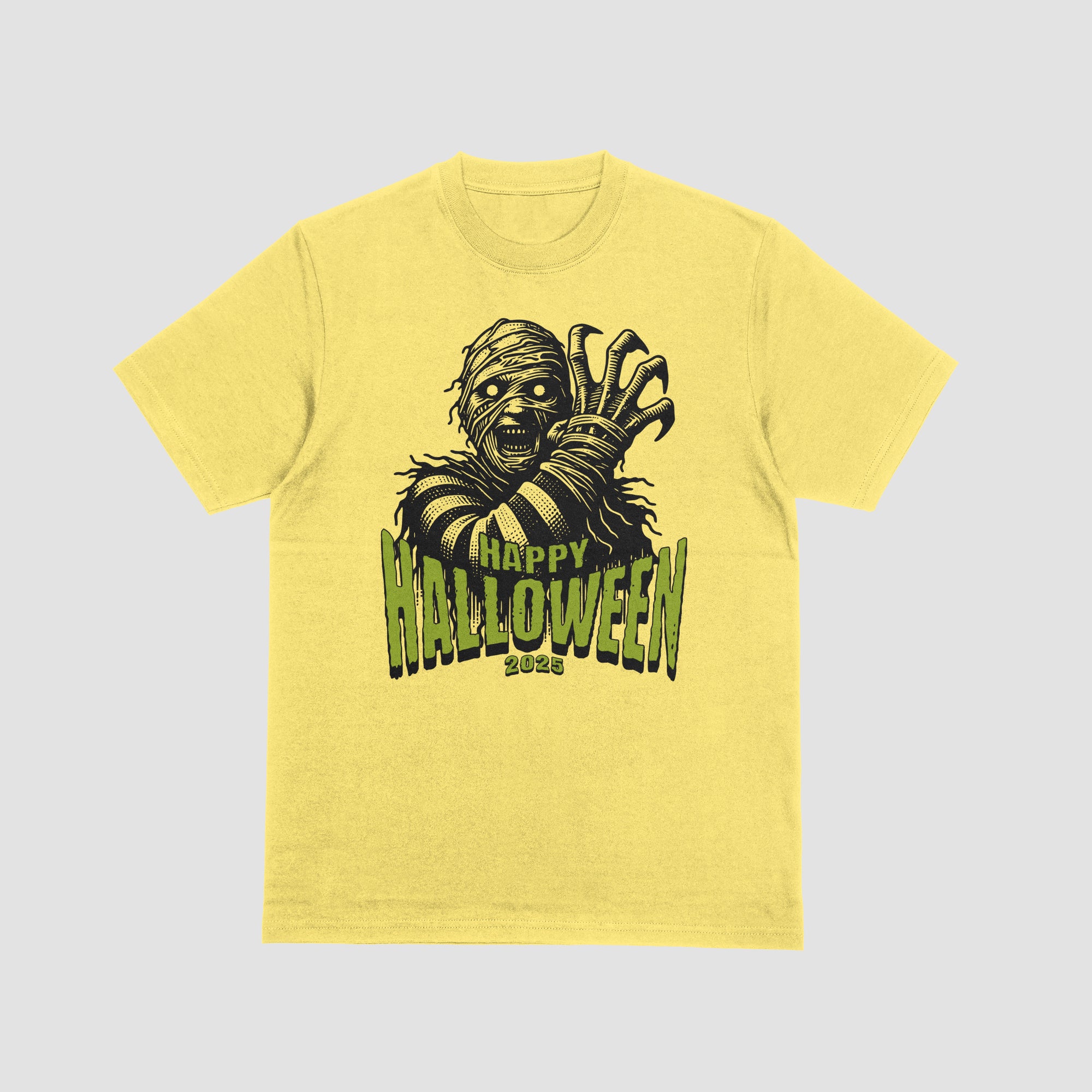 HAPPY HALLOWEEN 2025 MUMMY TEE