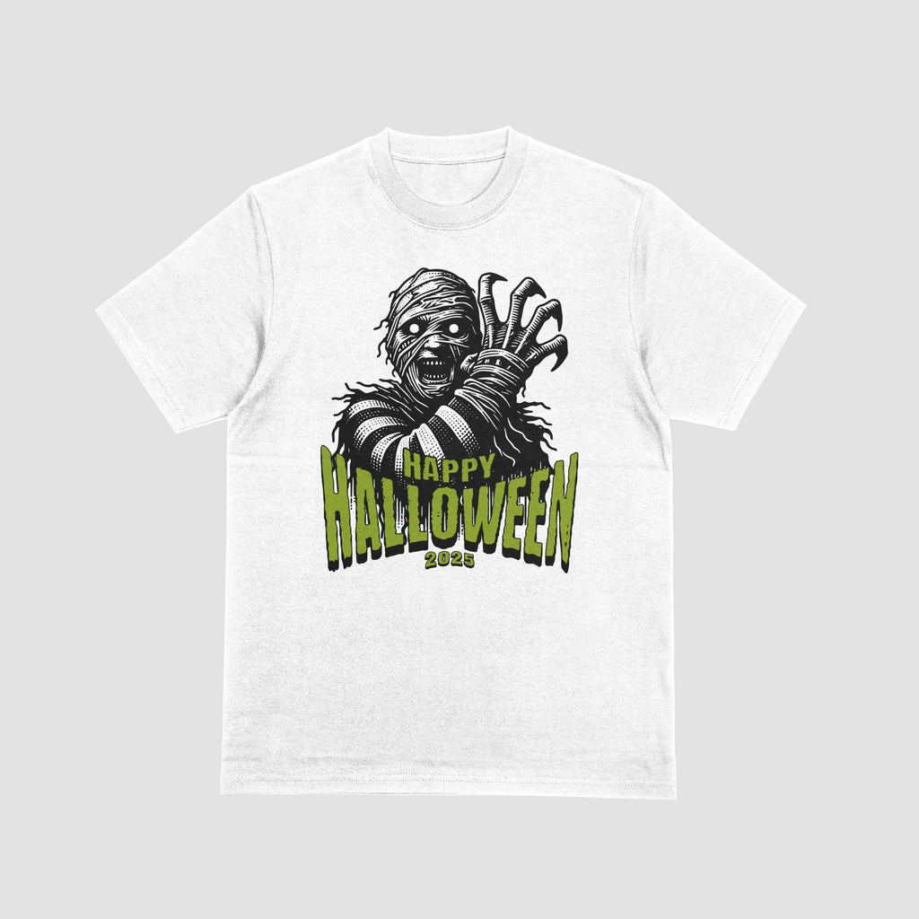 HAPPY HALLOWEEN 2025 MUMMY TEE