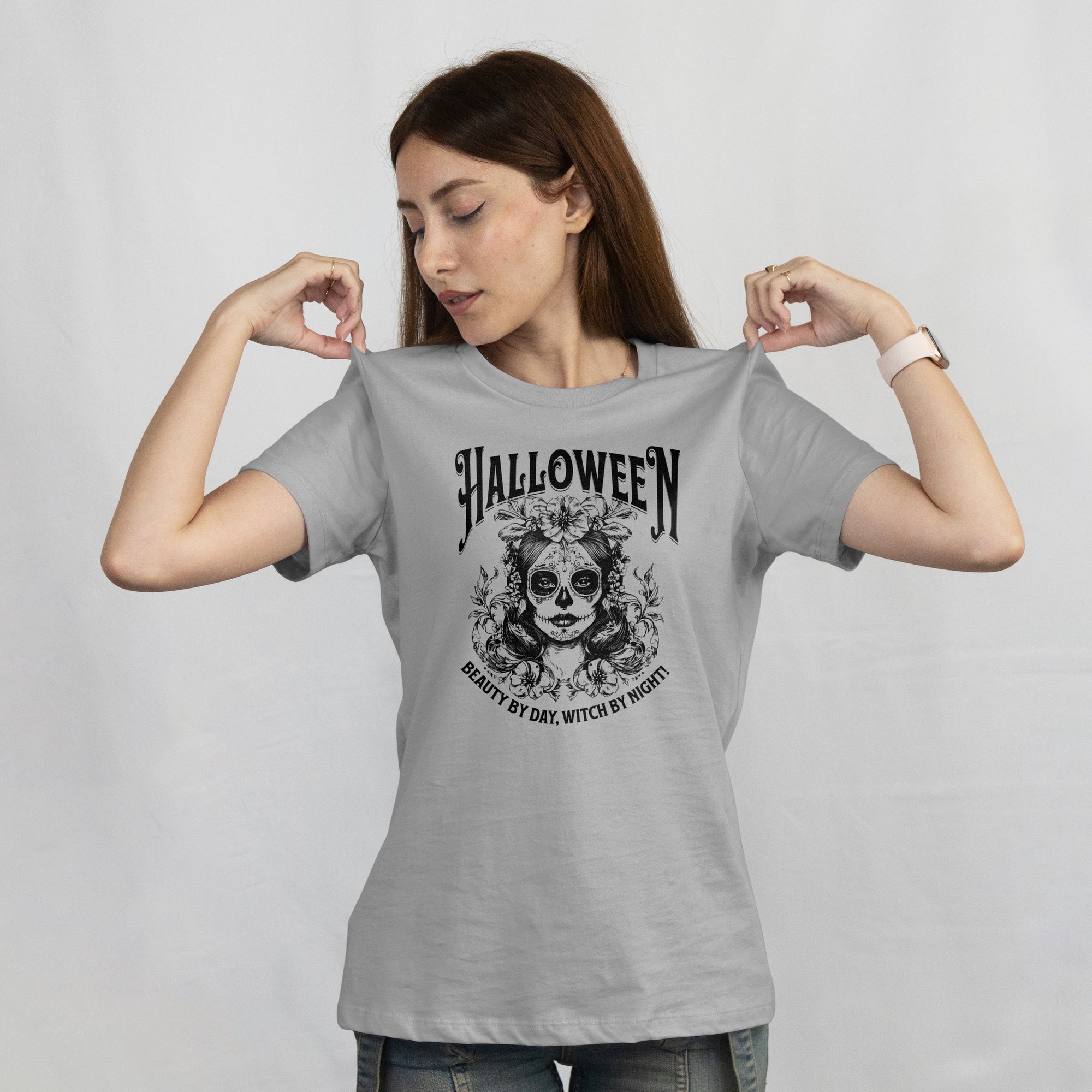 HALLOWEEN TEE "BEAUTY BY DAY WHICH BY NIGHT"
