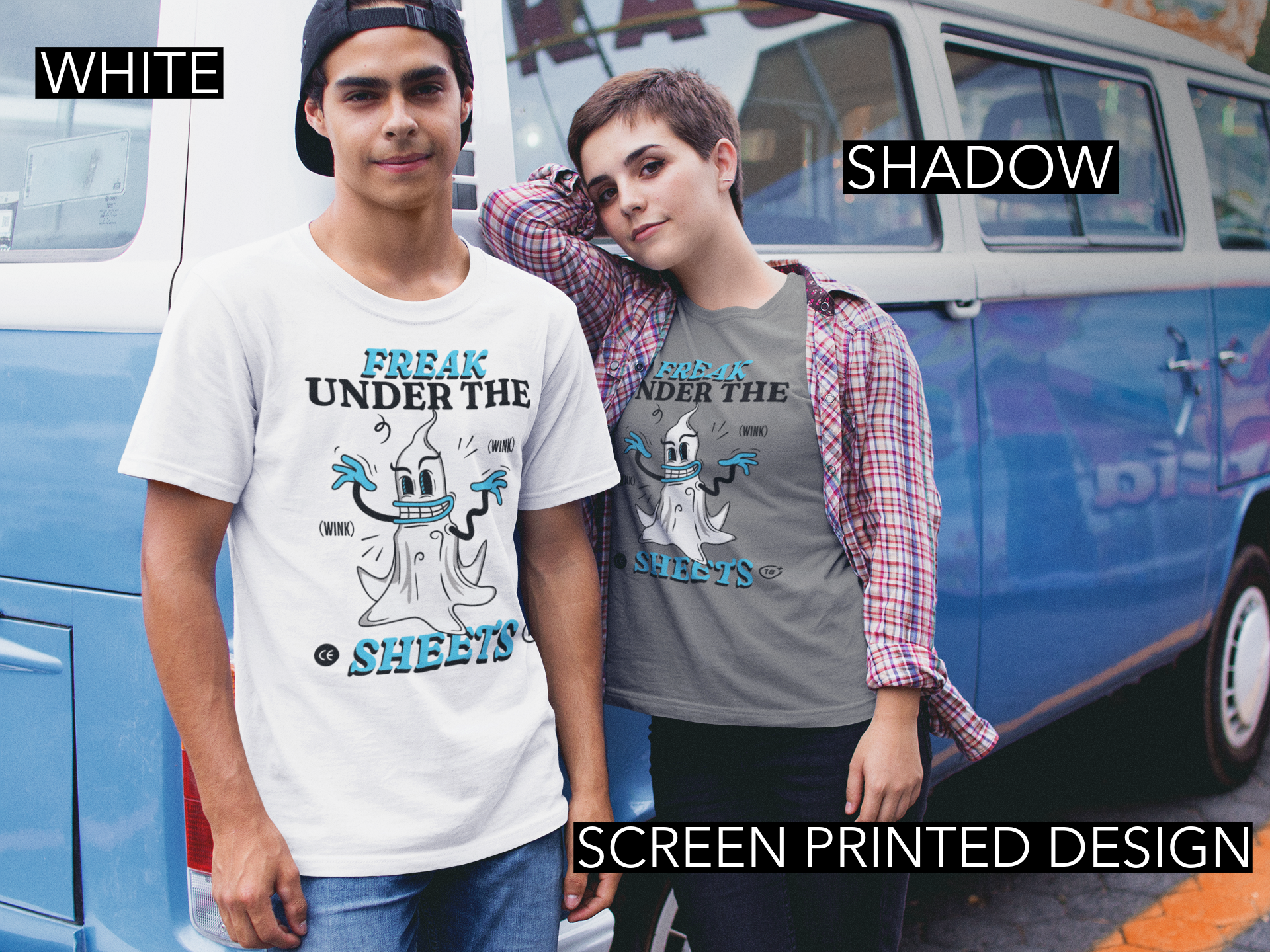 Freak Under The Sheets Ghost Tee