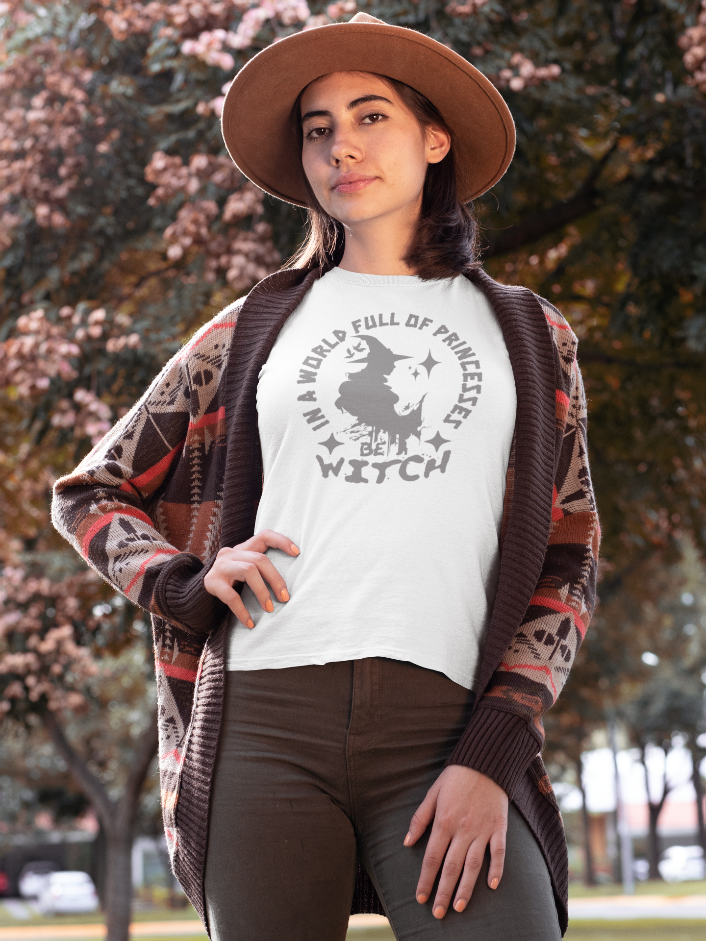 "In A World Full Of Princesses Be A Witch Tee
